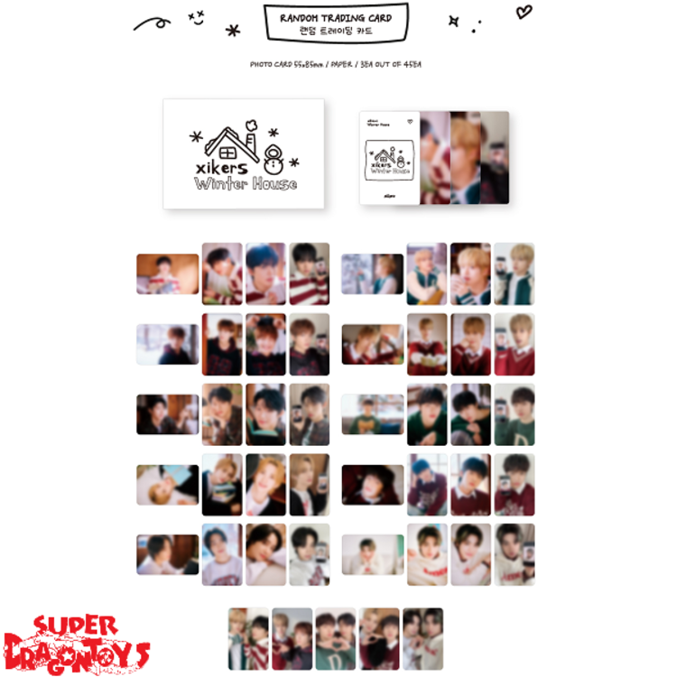 XIKERS (싸이커스) - [WINTER HOUSE] RANDOM TRADING CARD - WINTER MERCH