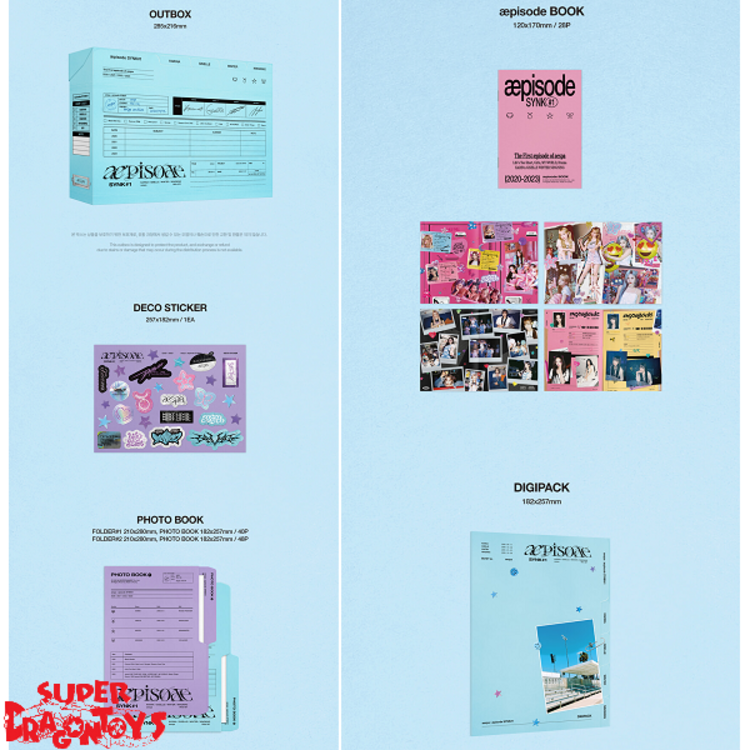 AESPA (에스파) - AEPISODE [SYNK#1] - [4BR] PACKAGE