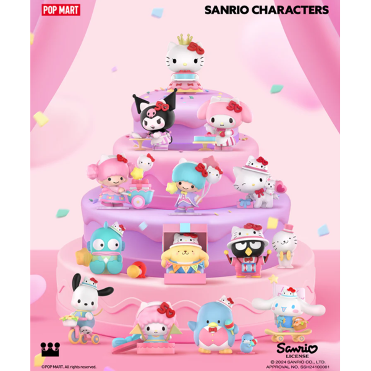 POP MART - SANRIO CHARACTERS [HELLO KITTY 50TH ANNIVERSARY