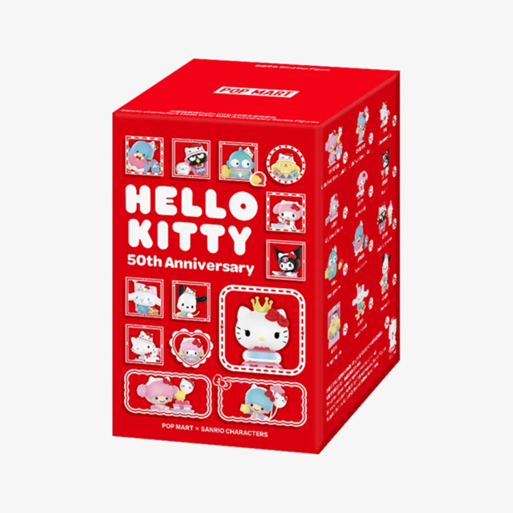 POP MART POP MART - SANRIO CHARACTERS [HELLO KITTY 50TH ANNIVERSARY]  - BLINDBOX