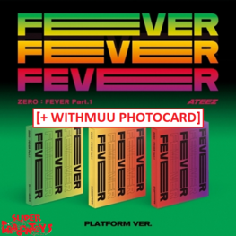 ATEEZ (에이티즈) - ZERO : FEVER [PART.1] - [PLATFORM VER.] - MINI ALBUM + [WITHMUU PHOTOCARD]