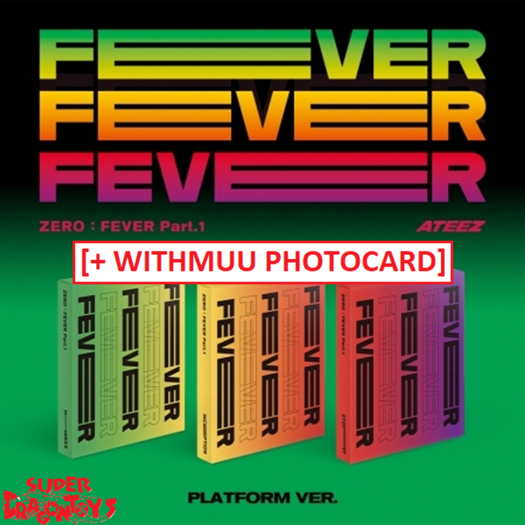 ATEEZ (에이티즈) - ZERO : FEVER [PART.1] - [PLATFORM VER.] - MINI ALBUM + [WITHMUU PHOTOCARD]