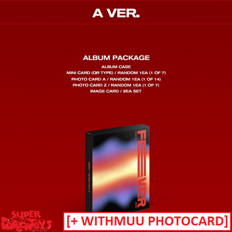ATEEZ (에이티즈) - ZERO : FEVER [PART.2] - [PLATFORM VER.] - MINI ALBUM + [WITHMUU PHOTOCARD]