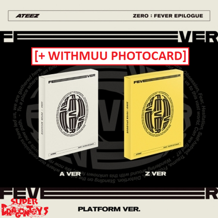 ATEEZ (에이티즈) - ZERO : FEVER [EPILOGUE] - [PLATFORM VER.] - MINI ALBUM + [WITHMUU PHOTOCARD]]