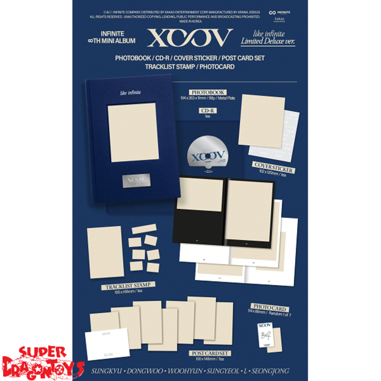 INFINITE (인피니트) - LIKE INFINITE - [LIMITED DELUXE VER.] - ∞TH MINI ALBUM