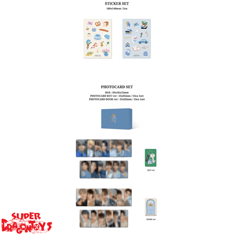 SEVENTEEN (세븐틴) - 2024 SVT 8TH FAN MEETING [SEVENTEEN IN CARAT LAND] MEMORY BOOK+ + [WEVERSE GIFT]