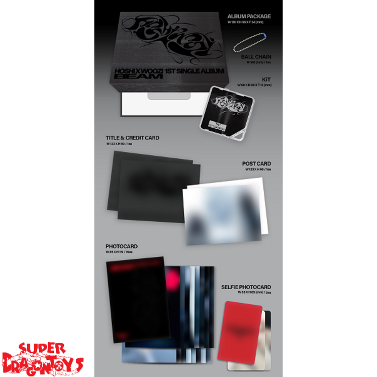 HOSHI X WOOZI [SEVENTEEN] - BEAM - [KIT VER.] - 1ST SINGLE ALBUM