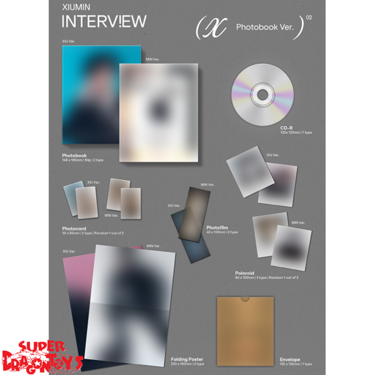 XIUMIN (시우민) [EXO] - INTERVIEW X - [PHOTOBOOK VER.] - 2ND MINI ALBUM