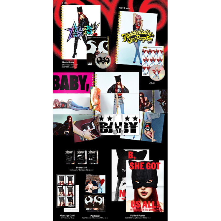 SEULGI (슬기) [RED VELVET] - ACCIDENTALLY ON PURPOSE - [PHOTOBOOK] - 2ND MINI ALBUM