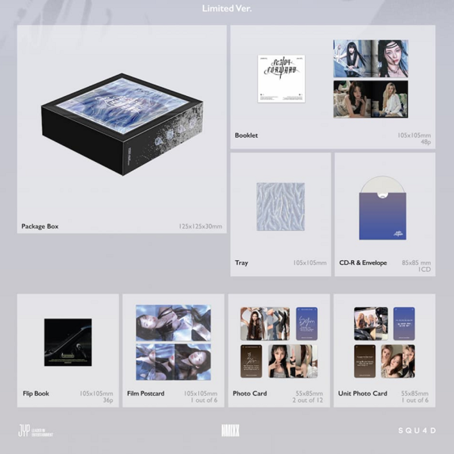 NMIXX (엔믹스) - FE304 : FORWARD - [LIMITED VER.] - 4TH EP - SUPER