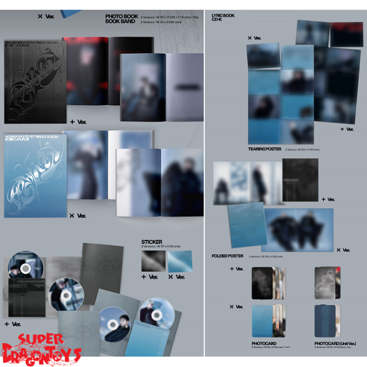 HOSHI X WOOZI [SEVENTEEN] - BEAM - 1ST SINGLE ALBUM + [WEVERSE GIFT]