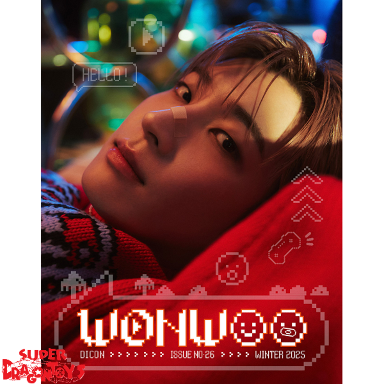 SEVENTEEN (세븐틴) - D/ICON VOL.26 "WHITE MIDNIGHT" (WONWOO VER.A) - [PHOTOBOOK] PACKAGE