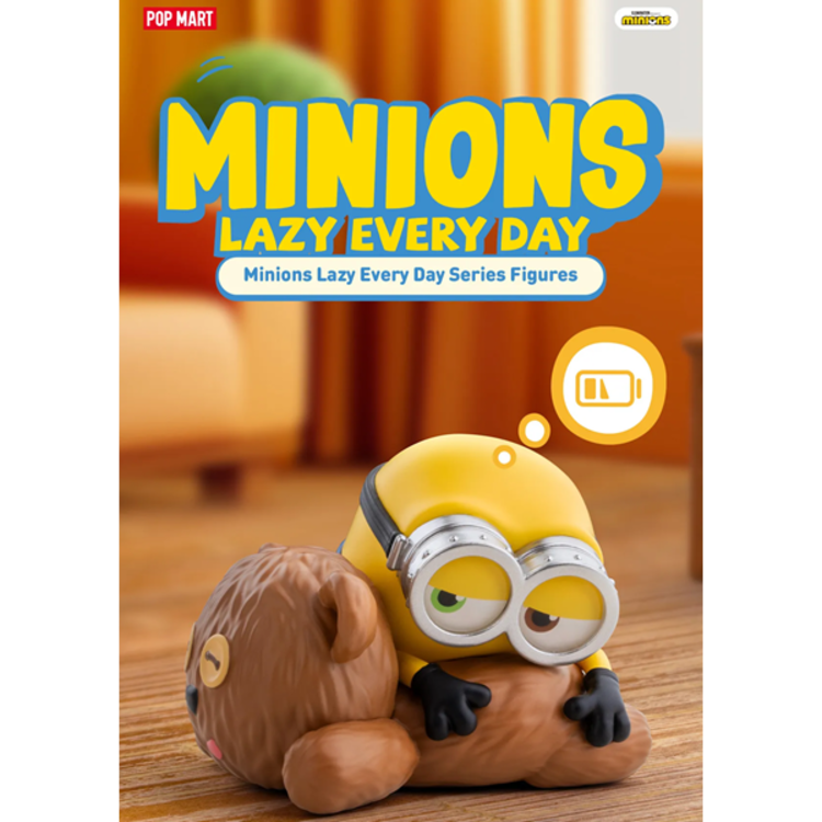 POP MART POP MART - MINIONS  ["LAZY EVERY DAY" SERIES] - BLINDBOX MINI FIGURE