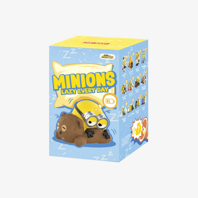 POP MART POP MART - MINIONS  ["LAZY EVERY DAY" SERIES] - BLINDBOX MINI FIGURE