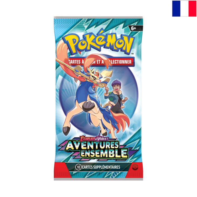 POKEMON TCG - BOOSTER "ECARLATE & VIOLET : AVENTURES ENSEMBLE" [EV09] - EDITION FRANCAISE