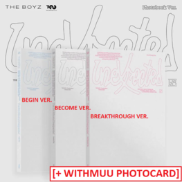 THE BOYZ (더보이즈) - UNEXPECTED - [PHOTOBOOK VER.] - THE 3RD ALBUM + [WITHMUU PHOTOCARD]