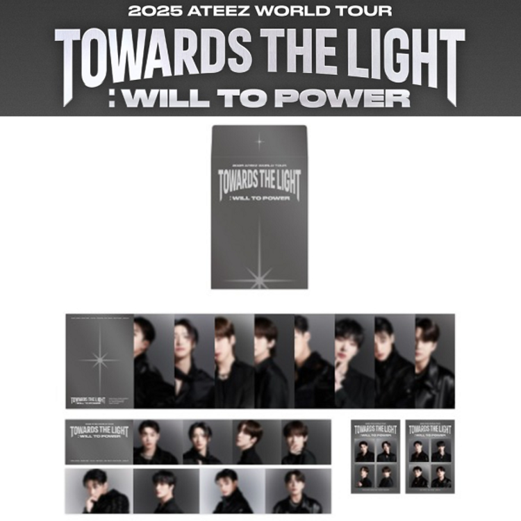 ATEEZ (에이티즈) - 2025 WORLD TOUR [TOWARD THE LIGHT : WILL TO POWER] PHOTO SET - OFFICIAL MD