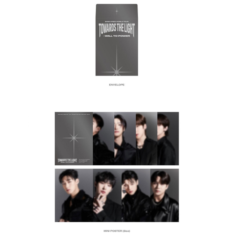 ATEEZ (에이티즈) - 2025 WORLD TOUR [TOWARD THE LIGHT : WILL TO POWER] PHOTO SET - OFFICIAL MD