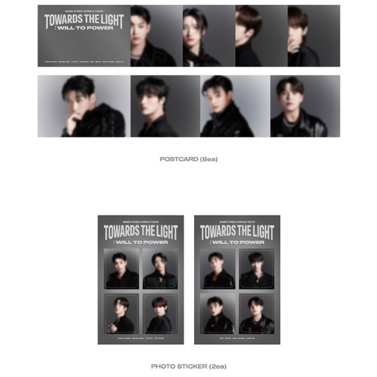 ATEEZ (에이티즈) - 2025 WORLD TOUR [TOWARD THE LIGHT : WILL TO POWER] PHOTO SET - OFFICIAL MD