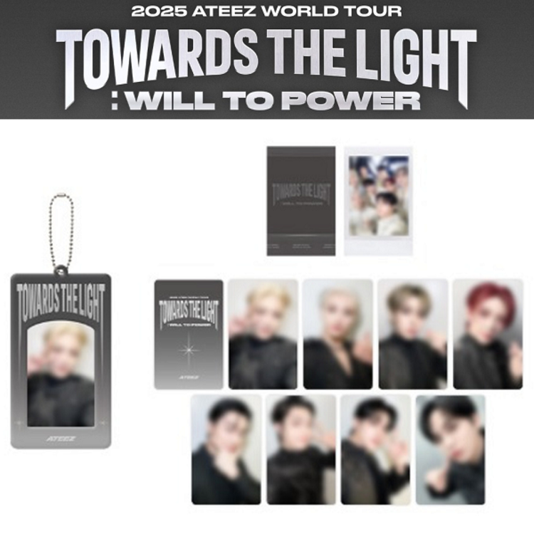 ATEEZ (에이티즈) - 2025 WORLD TOUR [TOWARD THE LIGHT : WILL TO POWER] PHOTOCARD PACK - OFFICIAL MD