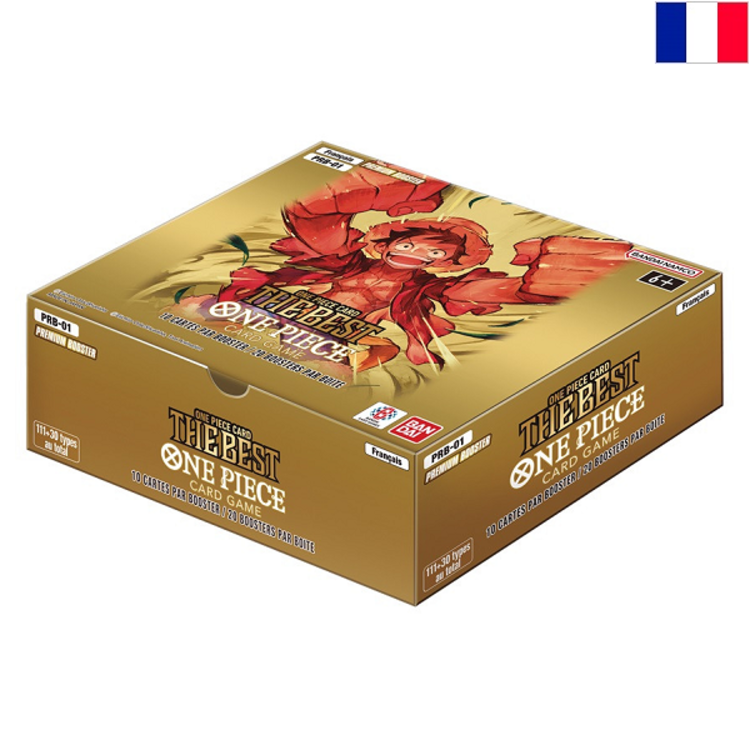 BANDAI ONE PIECE TCG - DISPLAY [20 BOOSTERS [PRB01]] "PREMIUM BOOSTER" - EDITION FRANCAISE