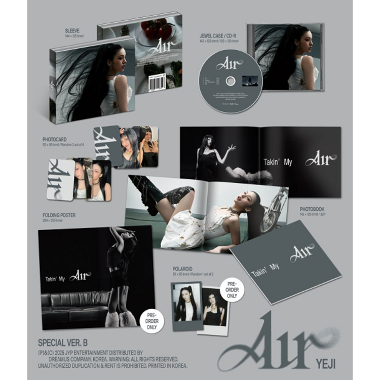 YEJI (예지) [ITZY] - AIR - [SPECIAL VER.] - 1ST ALBUM