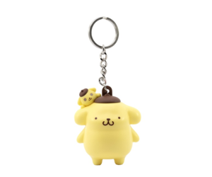 HELLO KITTY AND FRIENDS POMPOMPURIN POCKET HERO KEYCHAIN - Main Image