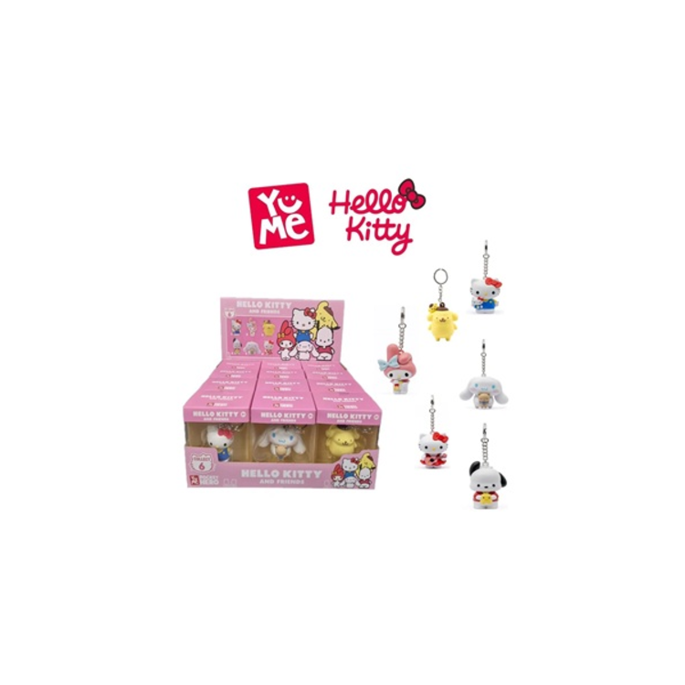 HELLO KITTY AND FRIENDS - POMPOMPURIN - POCKET HERO KEYCHAIN