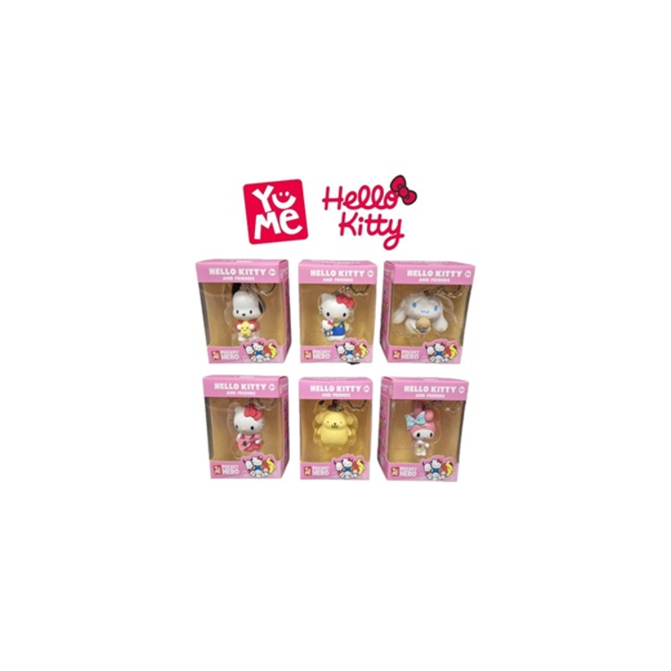 HELLO KITTY AND FRIENDS - POCHACCO - POCKET HERO KEYCHAIN