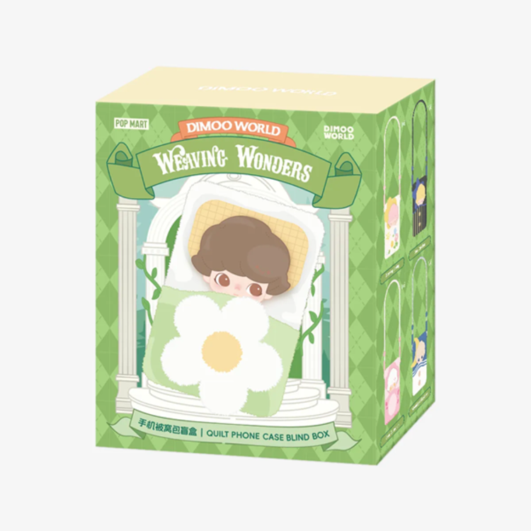 POP MART POP MART - DIMOO  ["WEAVING WONDERS" SERIES] - QUILT PHONE CASE BLINDBOX