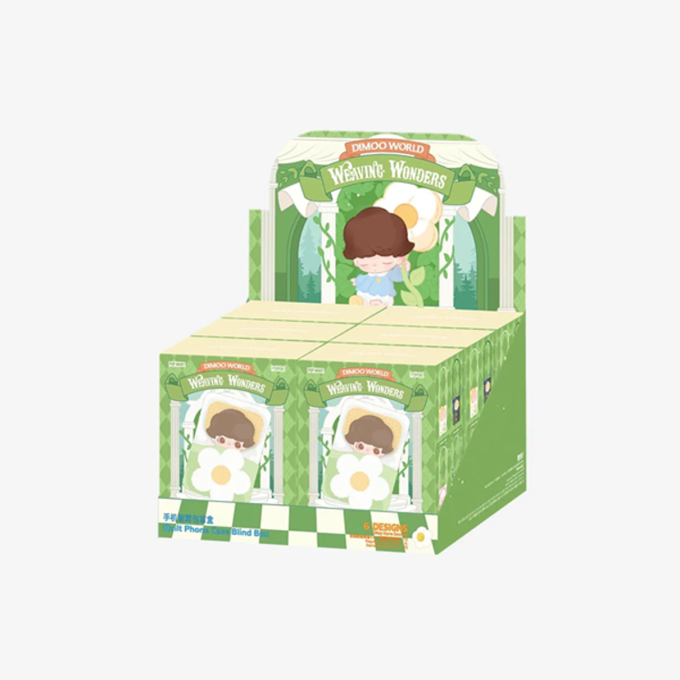POP MART POP MART - DIMOO  ["WEAVING WONDERS" SERIES] - QUILT PHONE CASE BLINDBOX