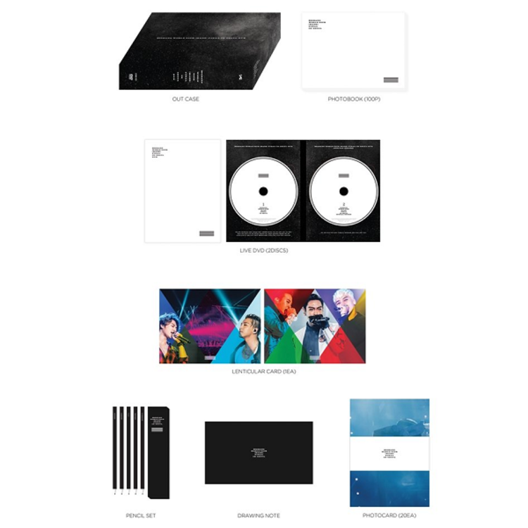 BIGBANG (빅뱅) - 2016 WORLD TOUR [MADE] FINAL IN SEOUL - [2DVD] PACKAGE