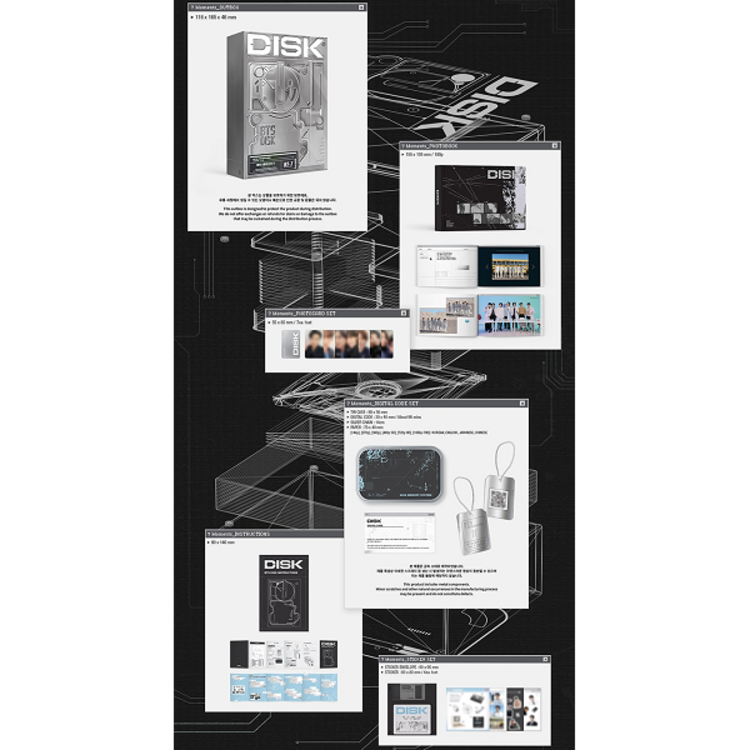 BTS (방탄소년단) - 7 MOMENTS - [DIGITAL CODE SET] PACKAGE