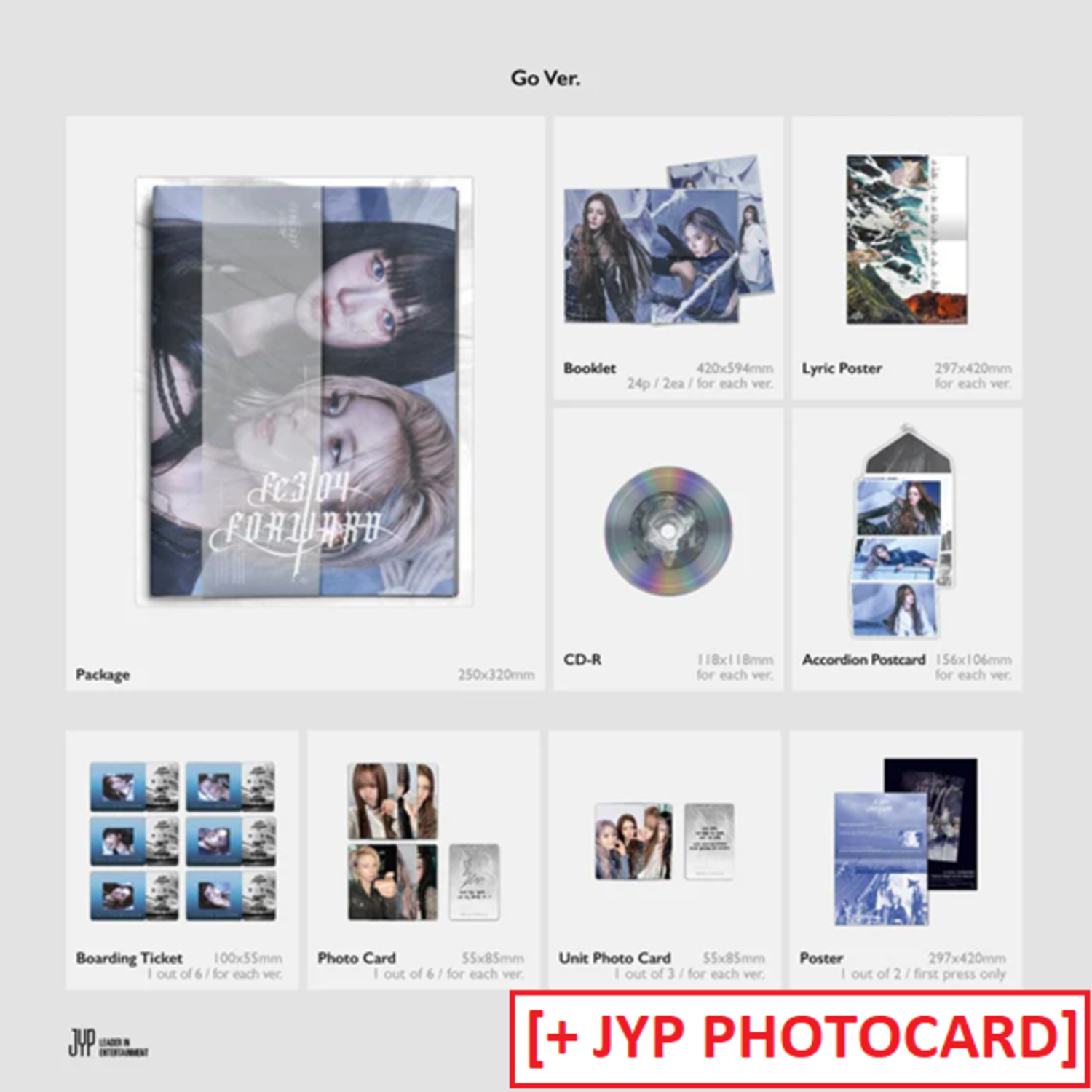 NMIXX ベイ Fe3O4 FORWARD JYPSHOP 購入特典 リアルタッチフォト