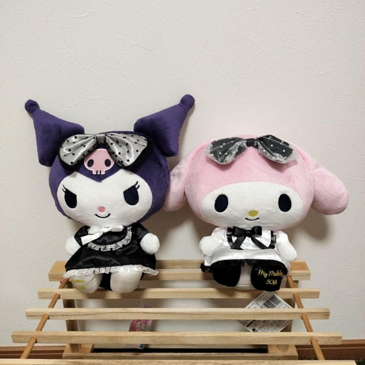 FURYU SANRIO CHARACTERS - KUROMI "20TH ANNIVERSARY" - BIG PLUSH [25CM]