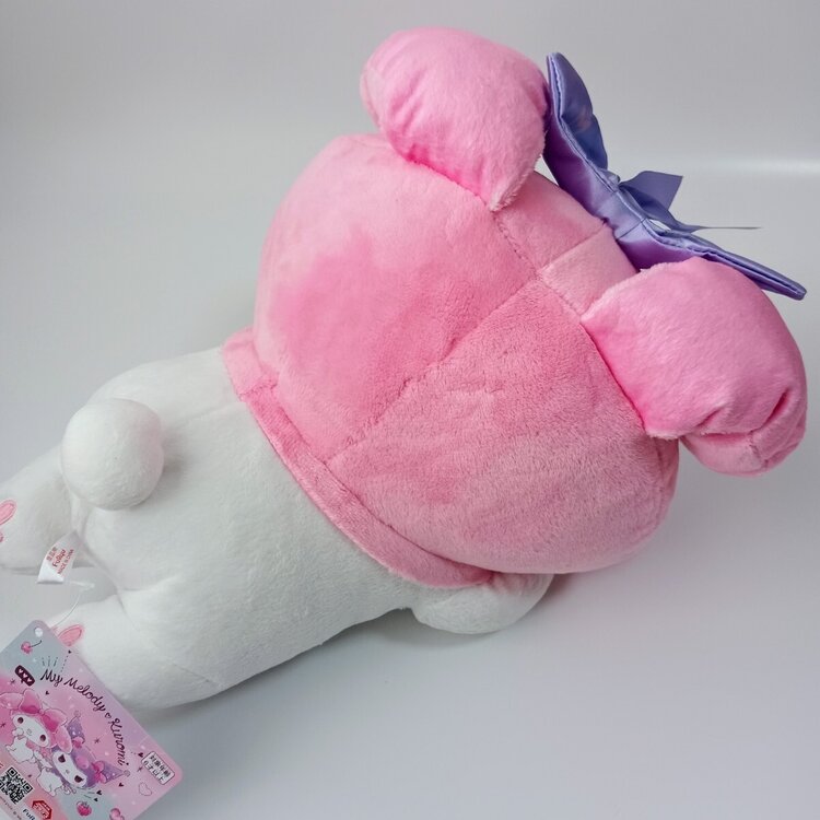 FURYU SANRIO CHARACTERS - MY MELODY "LYING DOWN" - BIG PLUSH [30CM]