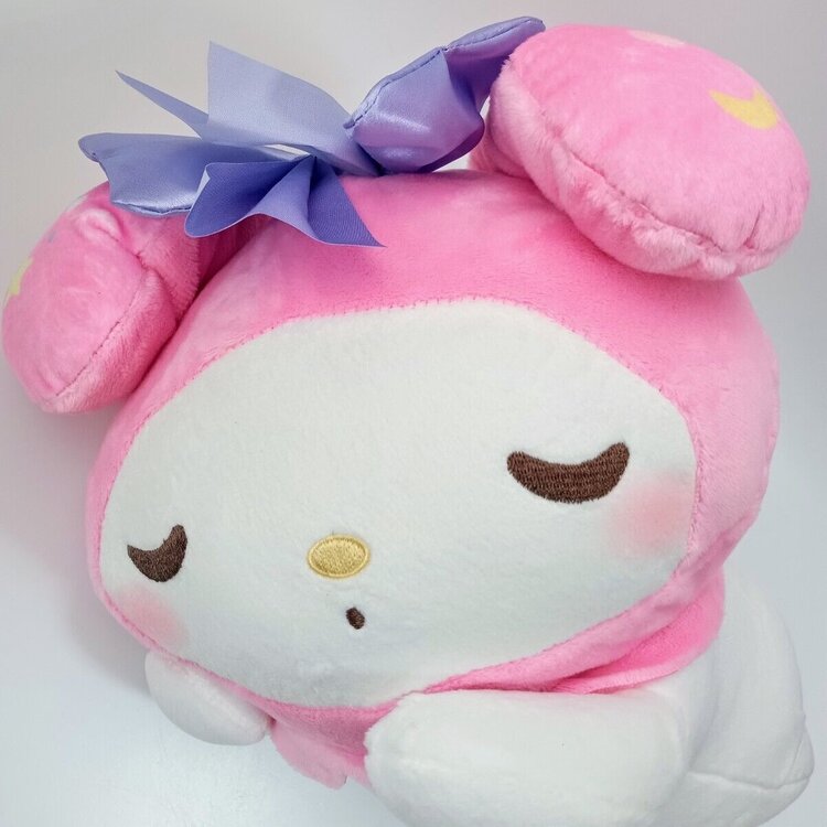 FURYU SANRIO CHARACTERS - MY MELODY "LYING DOWN" - BIG PLUSH [30CM]
