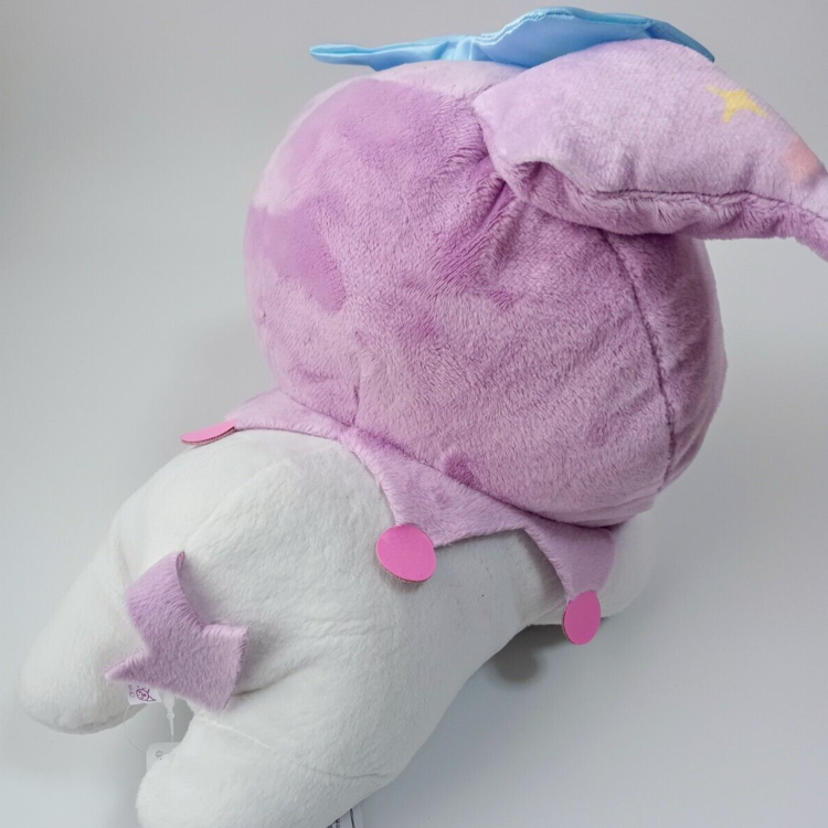 FURYU SANRIO CHARACTERS - KUROMI "LYING DOWN" - BIG PLUSH [30CM]