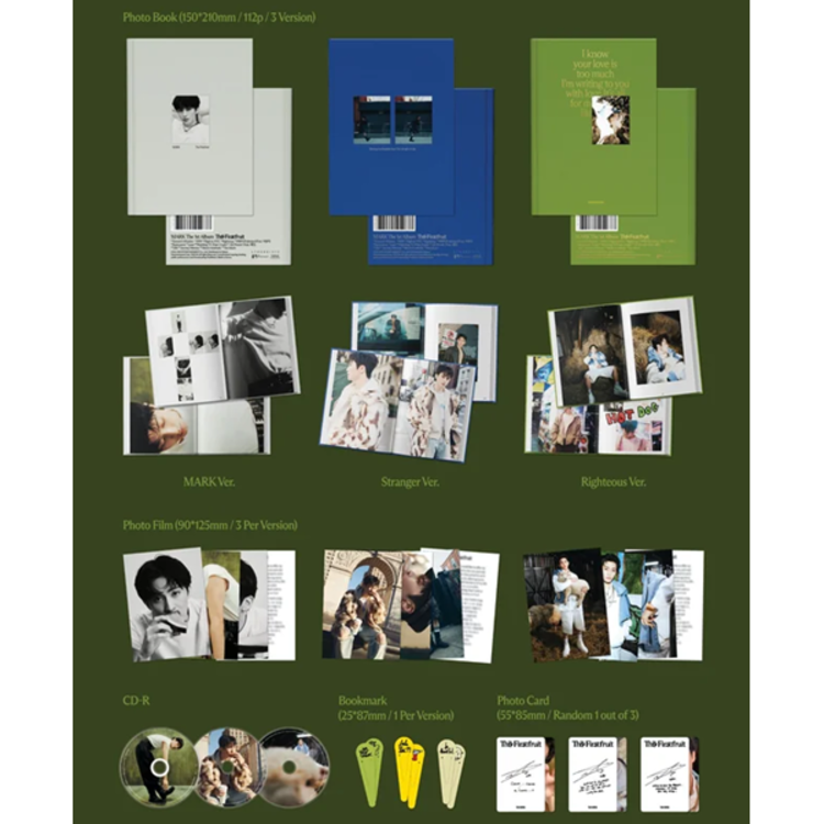 MARK (마크) [NCT] - THE FIRSTFRUIT - [PHOTOBOOK VER.] - 1ST ALBUM