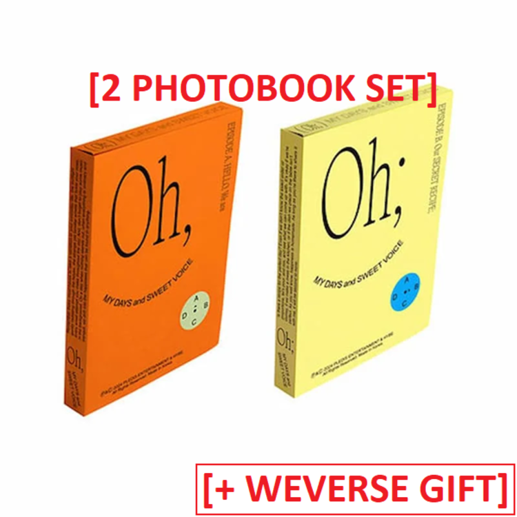 SEVENTEEN (세븐틴) - UNIT PHOTOBOOK SET [OH; MY DAYS AND SWEET VOICE] + [WEVERSE GIFT]