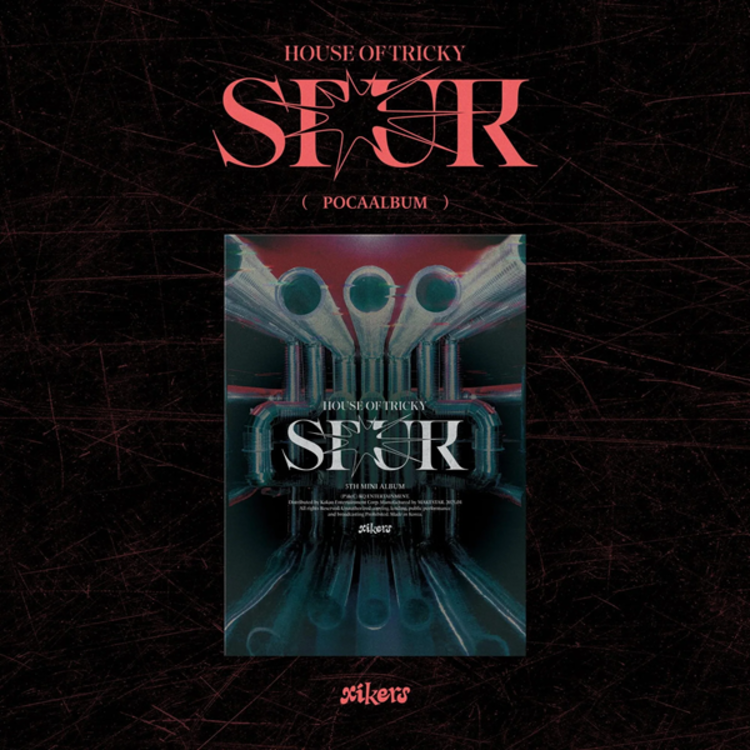 XIKERS (싸이커스) - HOUSE OF TRICKY : SPUR - [POCA ALBUM] - 5TH MINI ALBUM
