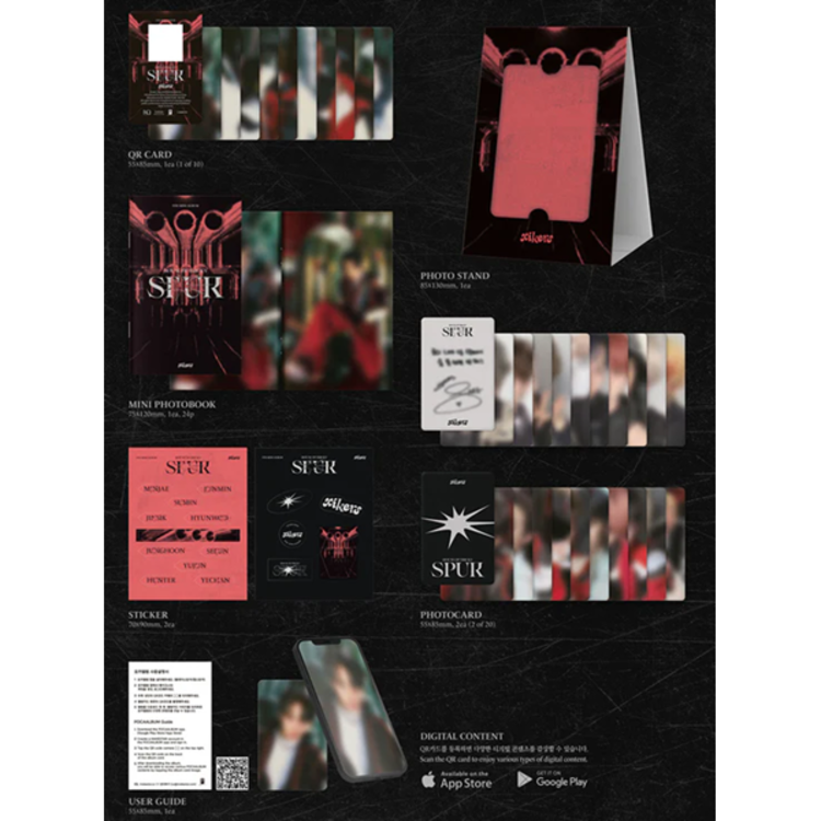 XIKERS (싸이커스) - HOUSE OF TRICKY : SPUR - [POCA ALBUM] - 5TH MINI ALBUM