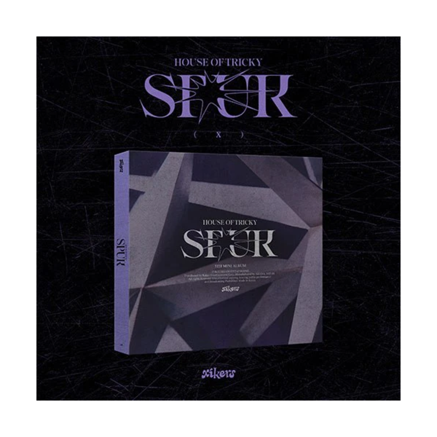 XIKERS (싸이커스) - HOUSE OF TRICKY : SPUR - 5TH MINI ALBUM