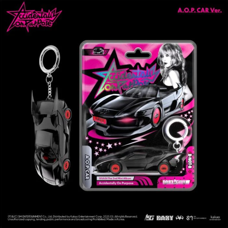 SEULGI (슬기) [RED VELVET] - ACCIDENTALLY ON PURPOSE - [AOP CAR / LIMITED EDITION] - 2ND MINI ALBUM