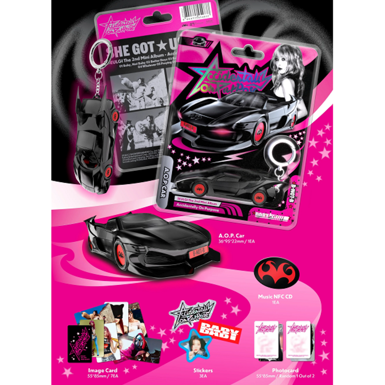 SEULGI (슬기) [RED VELVET] - ACCIDENTALLY ON PURPOSE - [AOP CAR / LIMITED EDITION] - 2ND MINI ALBUM