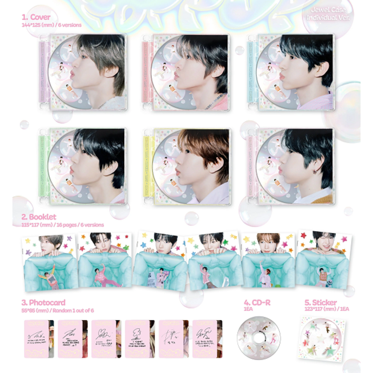 NCT WISH (엔시티 위시) - POPPOP - [JEWEL CASE] - 2ND MINI ALBUM