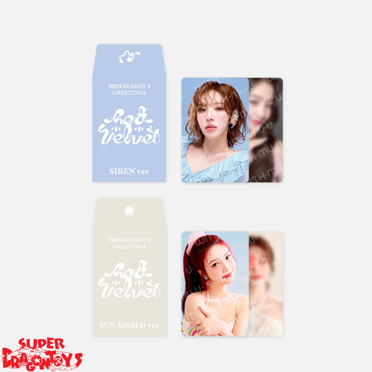 SM ARTIST - [RED VELVET] 2025 SEASON'S GREETINGS RANDOM TRADING CARD - OFFICIAL MD