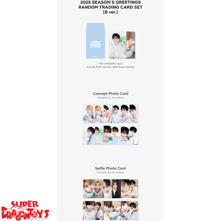 SM ARTIST - [NCT WISH] 2025 SEASON'S GREETINGS RANDOM TRADING CARD - OFFICIAL MD