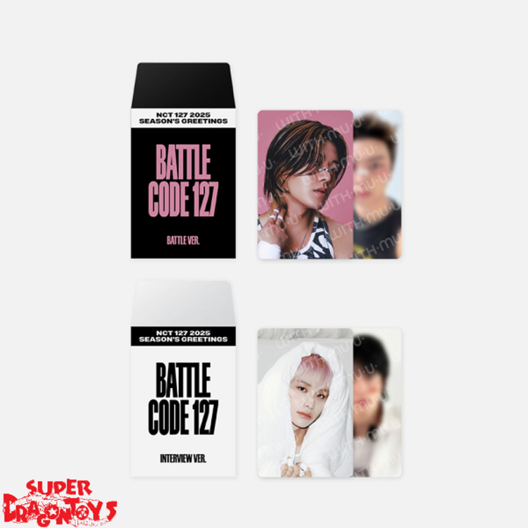 SM ARTIST - [NCT127] 2025 SEASON'S GREETINGS RANDOM TRADING CARD - OFFICIAL MD