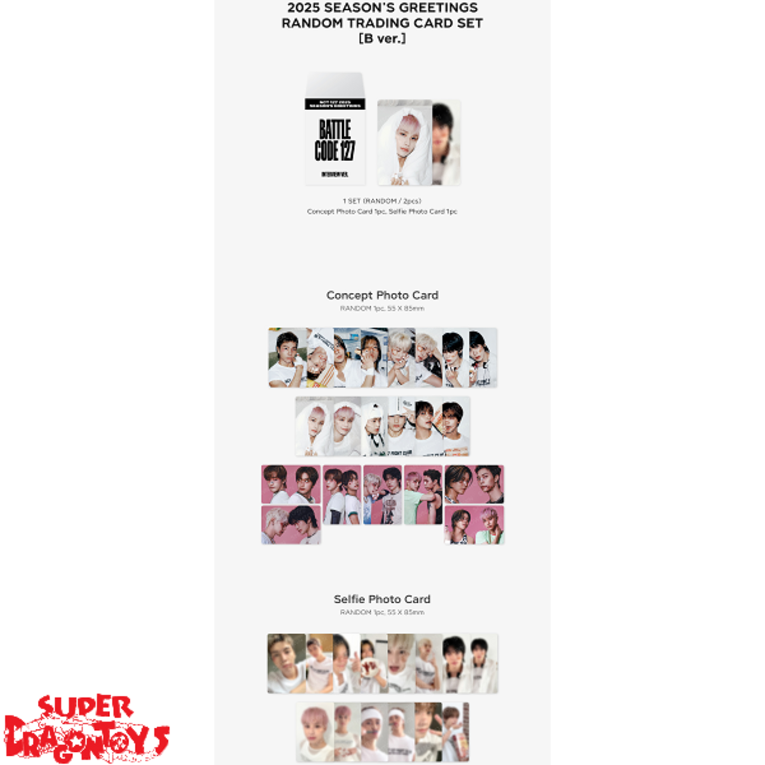 SM ARTIST - [NCT127] 2025 SEASON'S GREETINGS RANDOM TRADING CARD
